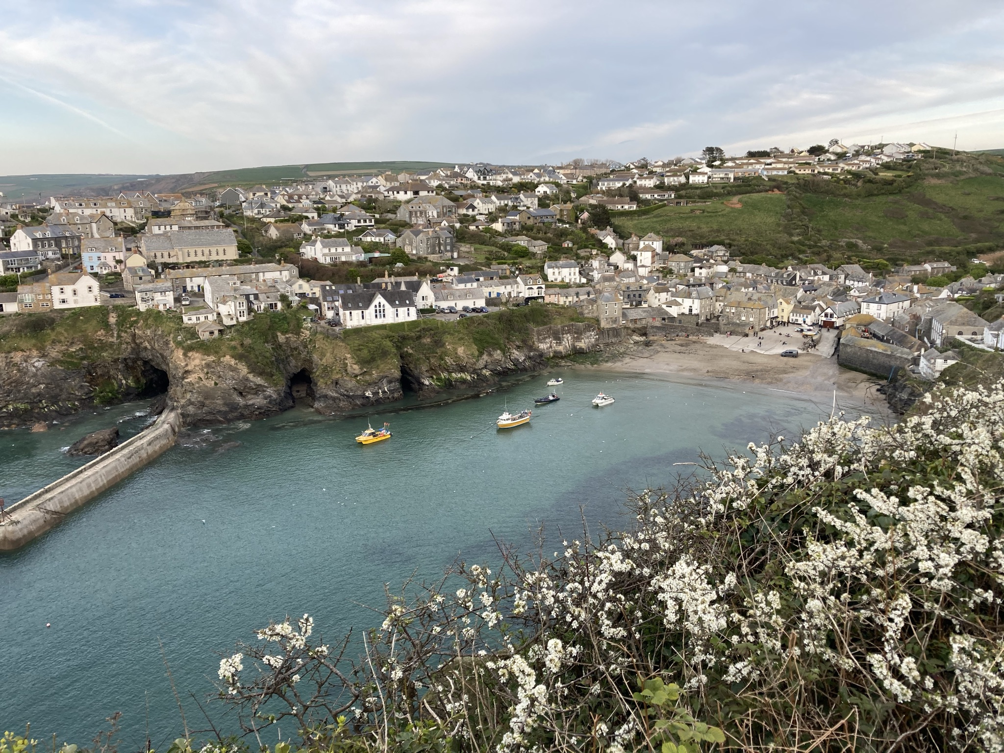 Port Isaac hrabstvi Cornwall Anglie